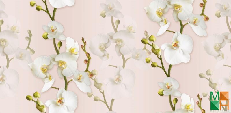Giấy dán tường Hàn Quốc họa tiết hoa lan đẹp 88102-1 Giấy dán tường Hàn Quốc họa tiết hoa lan đẹp 88102-1
