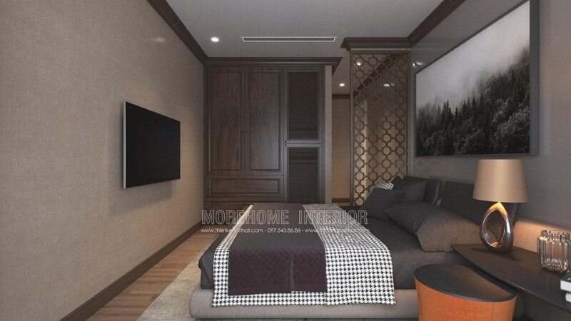 Ấn tượng với mẫu tủ quần áo gỗ tự nhiên Mẫu nội thất chung cư đẹp
