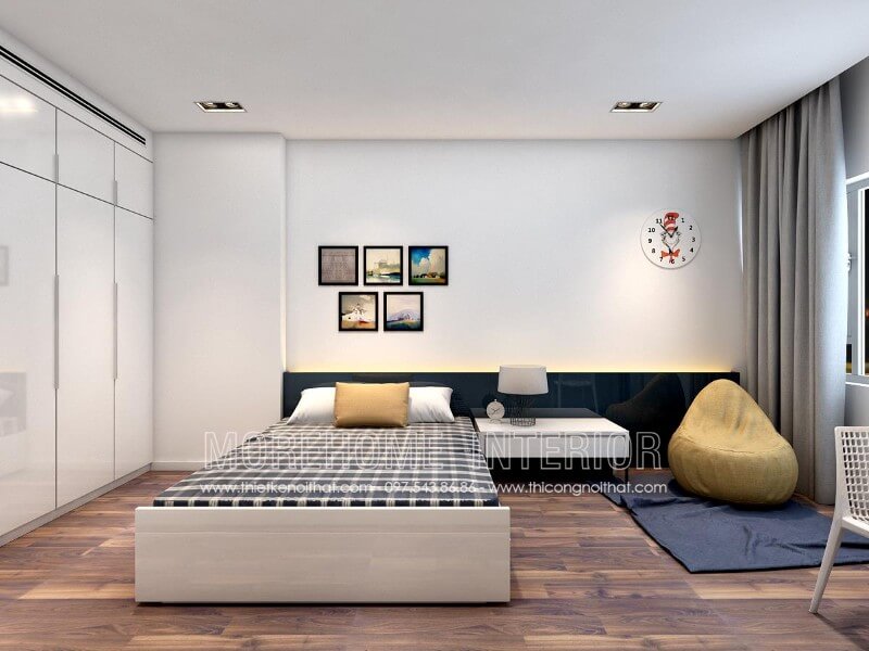 Giường ngủ đẹp cho nhà phố Giường ngủ đẹp cho nhà phố