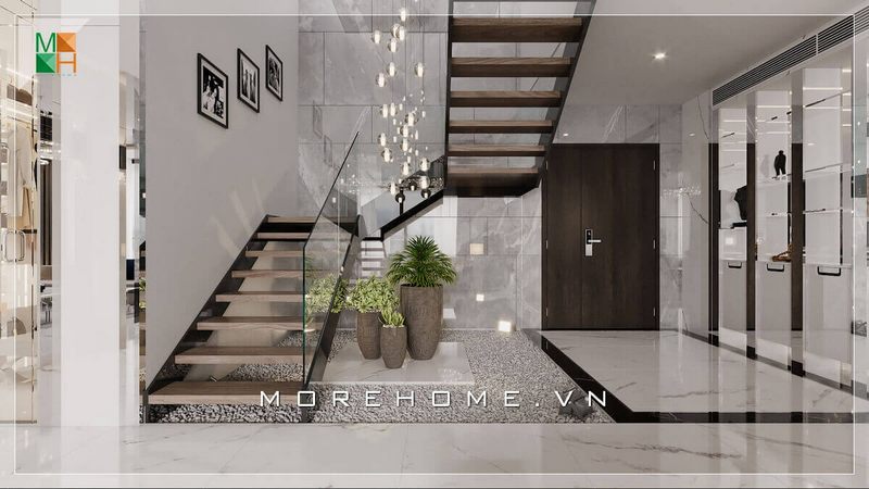 Mẫu thiết kế nội thất hiện đại dành cho nhà phố, biệt thự cao cấp.