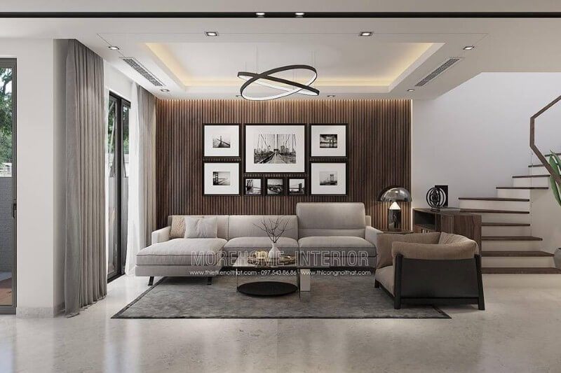 Ghế sofa bọc vải đẹp có độ đàn hồi tốt khi bạn ngả lưng vào, cũng có không gian rộng để tiếp khách, là lựa chọn tuyệt vời cho phòng khách của bạn.